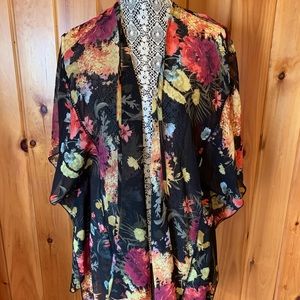Floral kimono